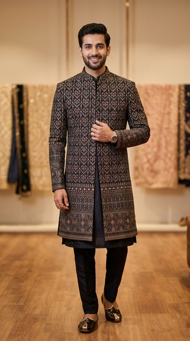 Embellished Jodhpuri Suit