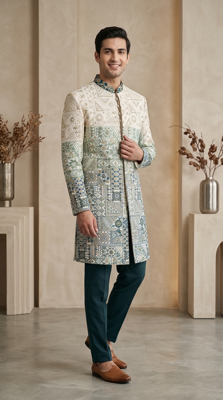 Embroidered Ethnic Jacket