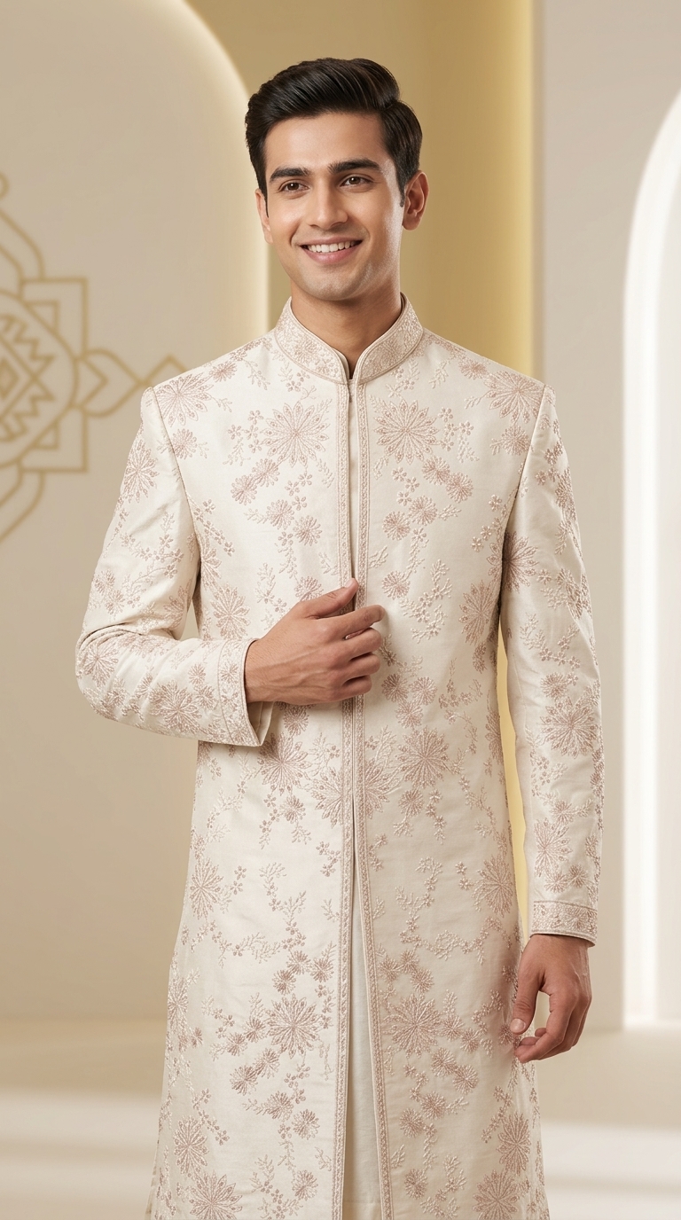 Embellished White Jacket