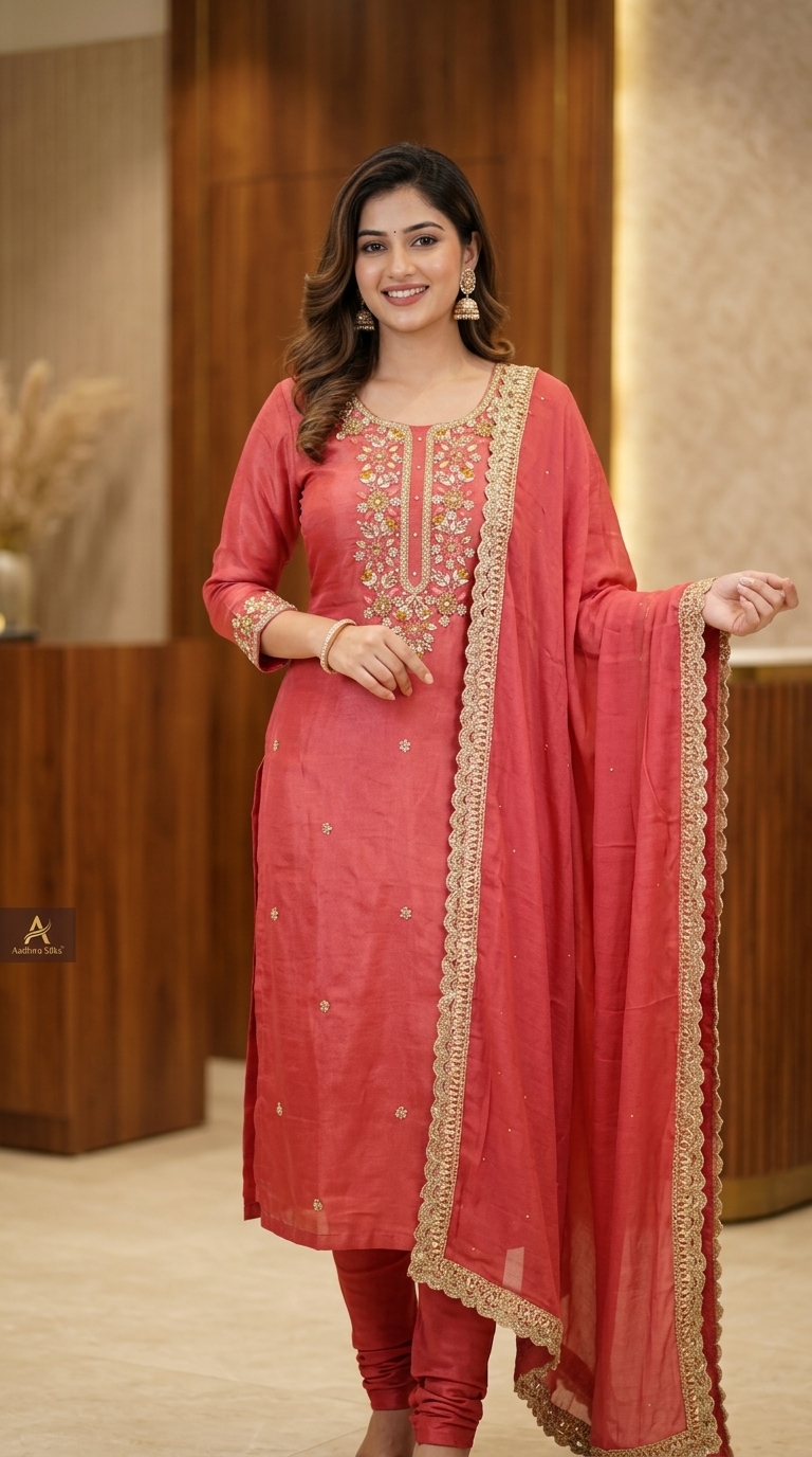 Pure Shimmer 3 Pcs Unstitched Suit With Embellished Neckline view 2
