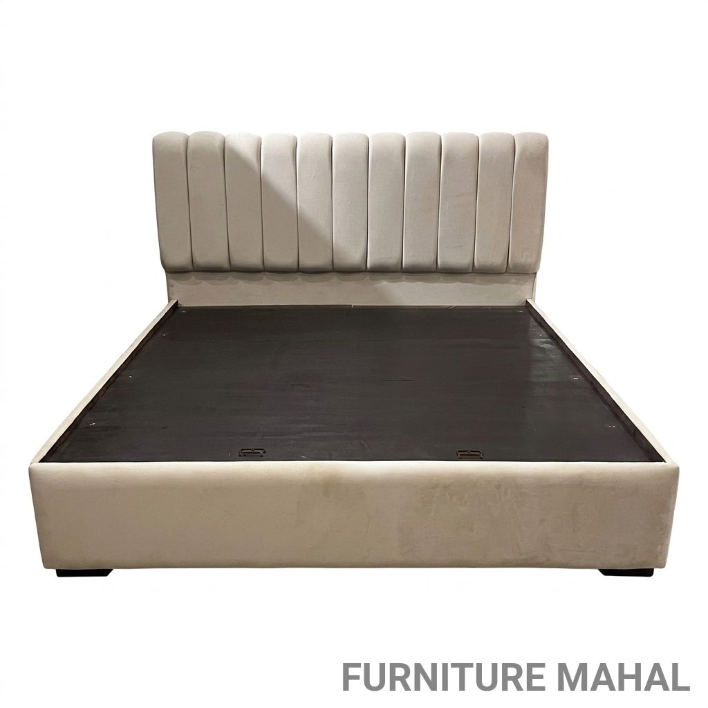 Modern Upholstered Bed view 2