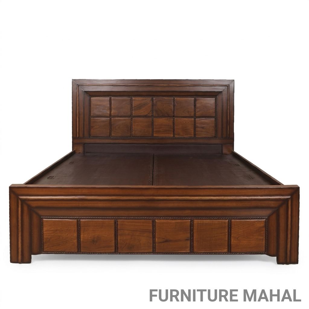 Classic Wooden Bed view 2