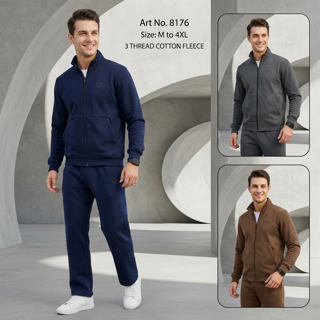 Cotton Fleece Tracksuit