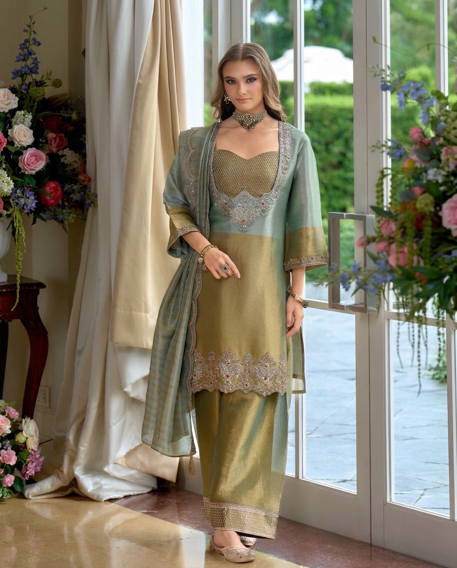 Farsi Suit With Burs-tier