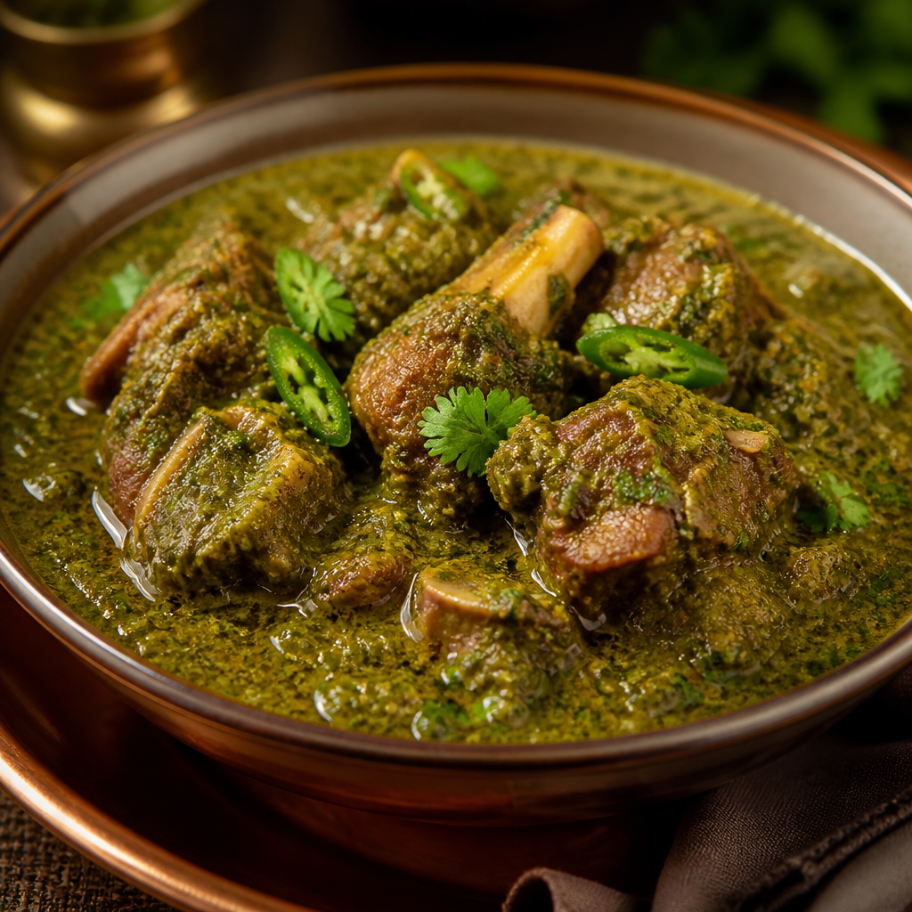 Mutton Hara Dhaniya