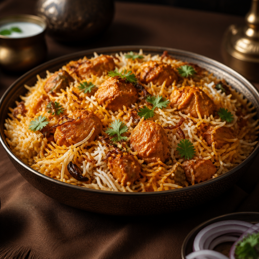 Butter Chicken Biryani