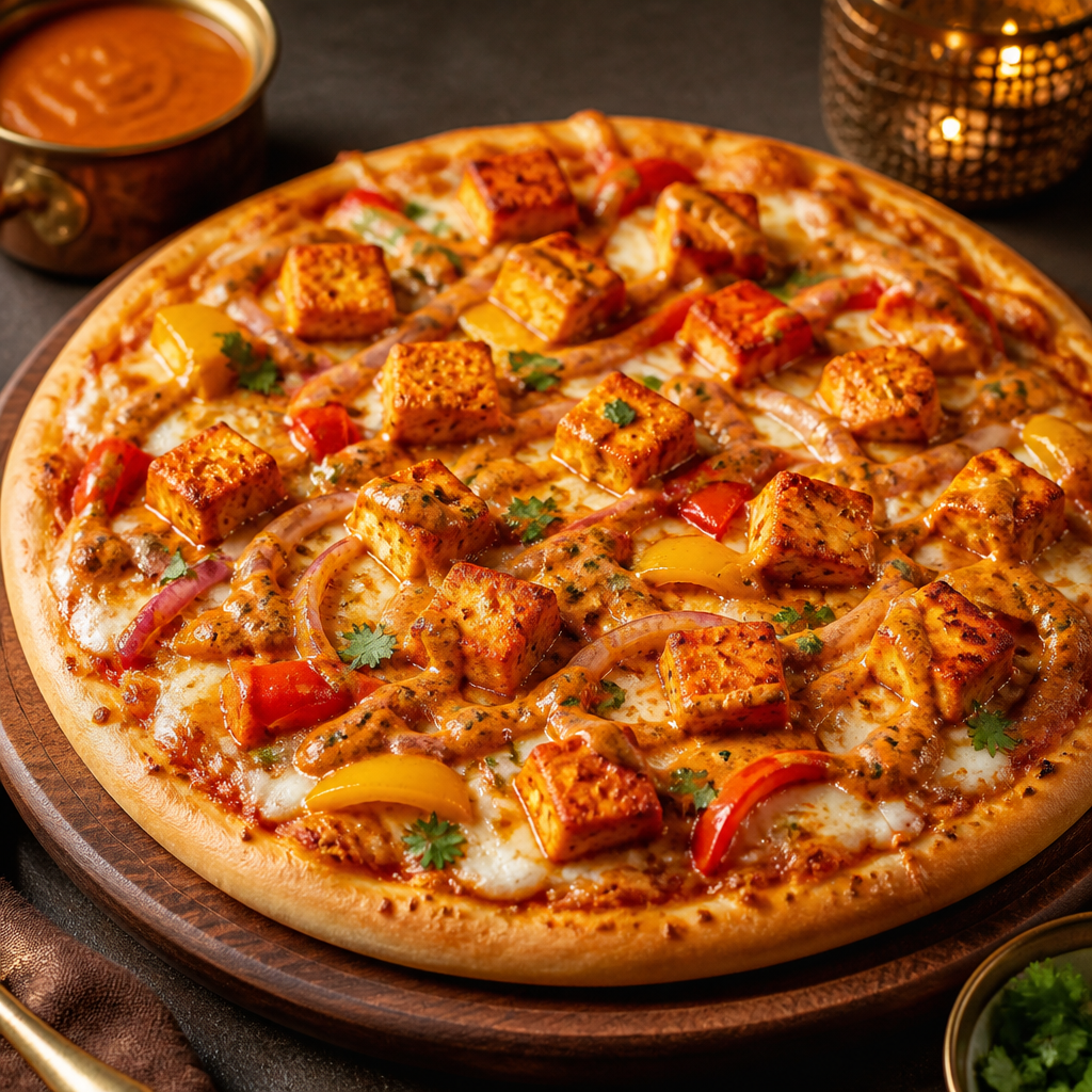 Paneer Loaded Makhani Pizza
