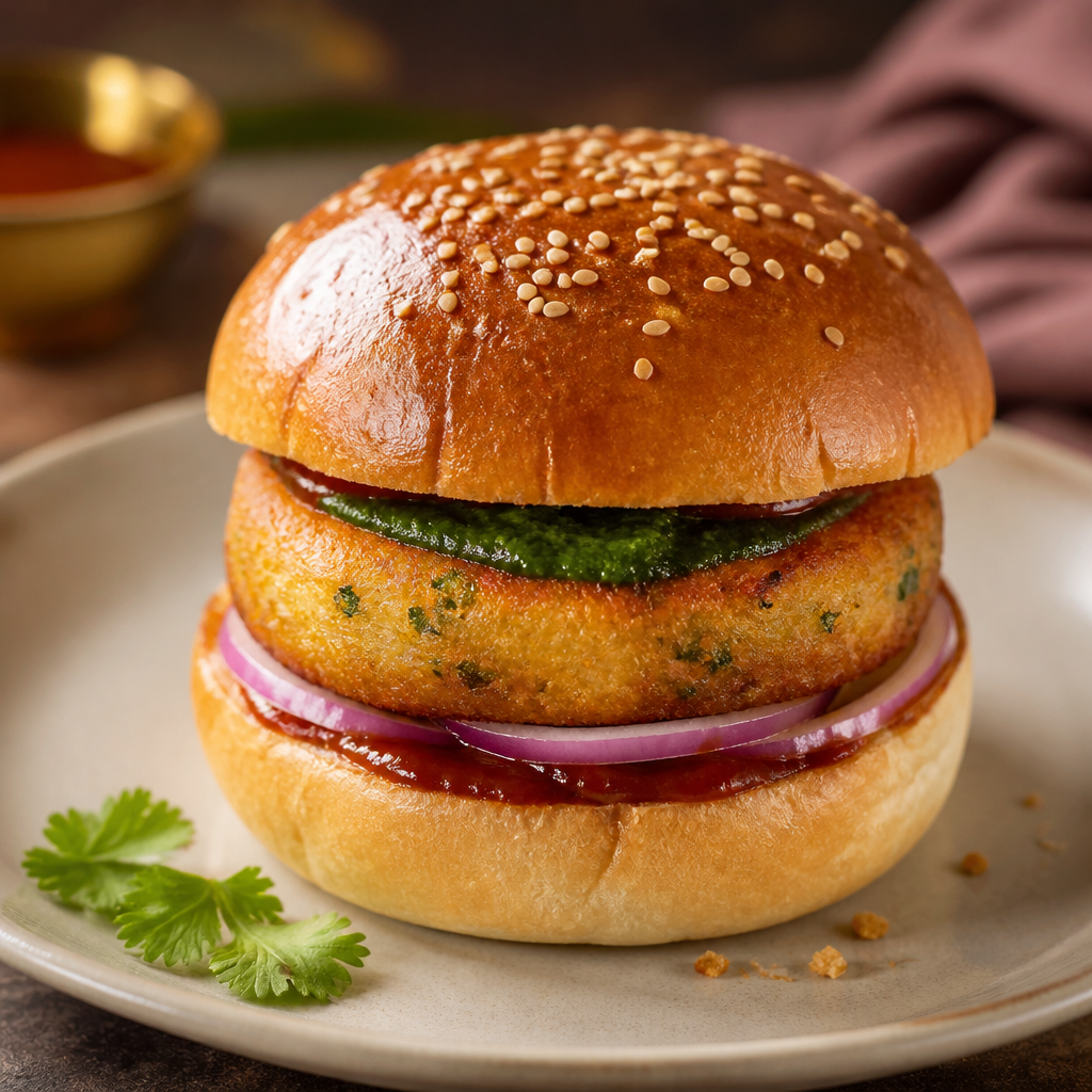 Aloo Tikki Burger