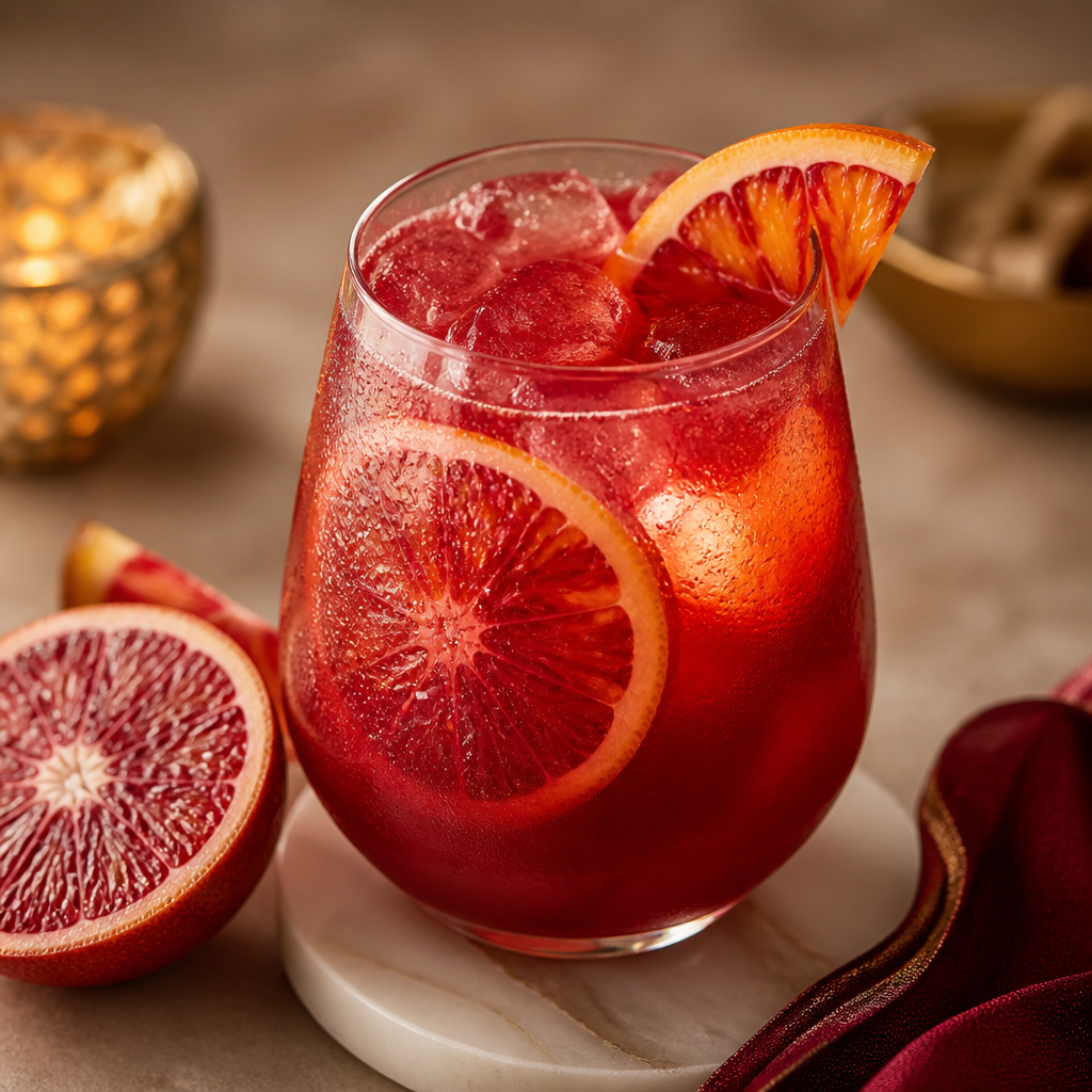 Blood Orange Mocktail