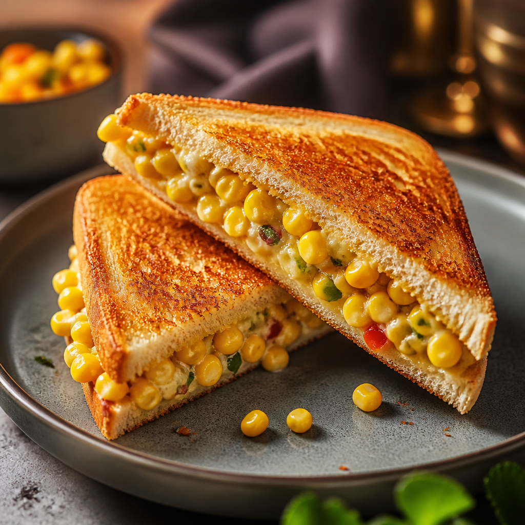 Crispy Corn Sandwich