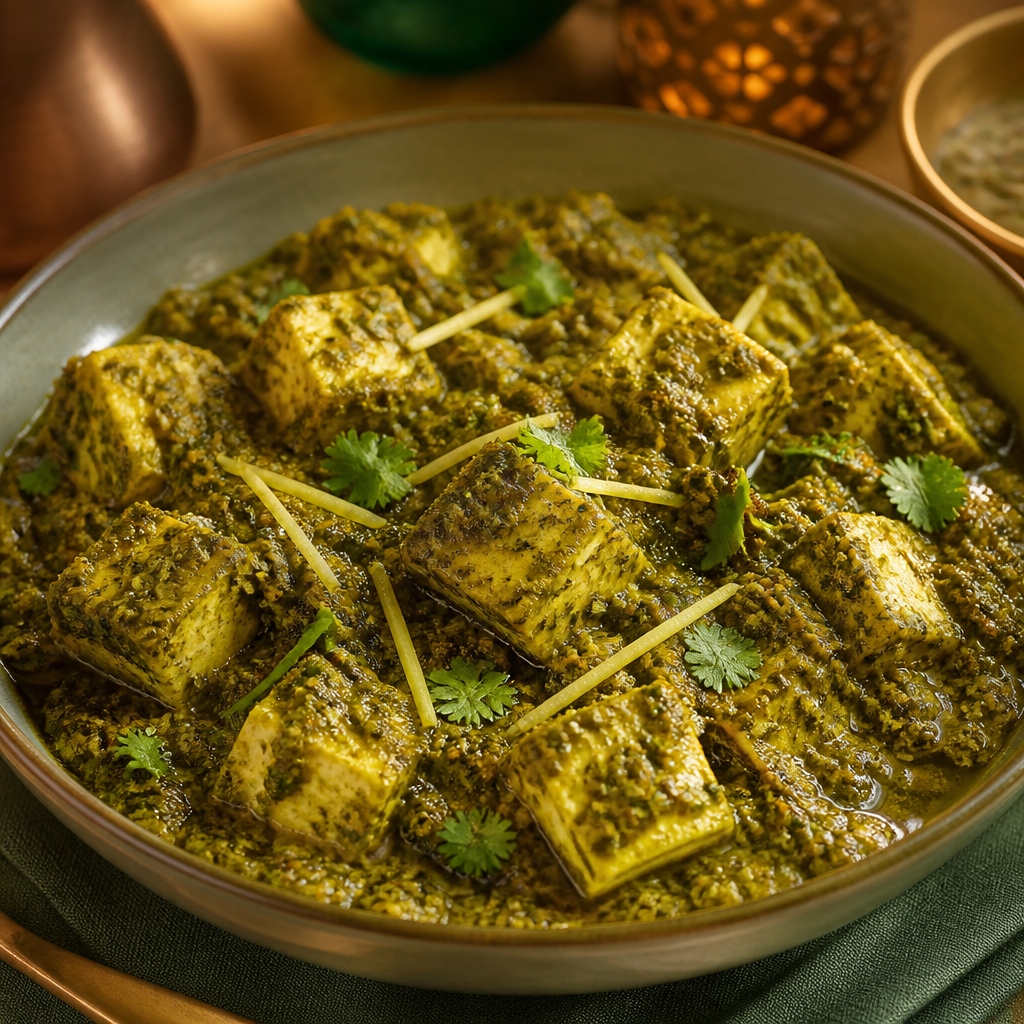 Paneer Dhania Adrak