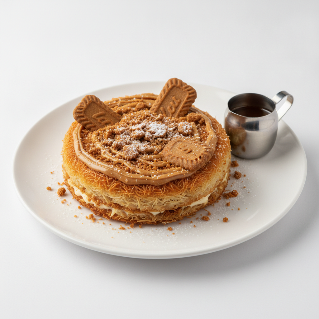 Biscoff Kunafa