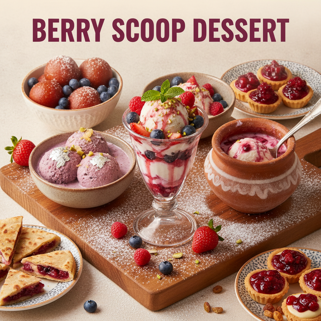 Berry Scoop Dessert