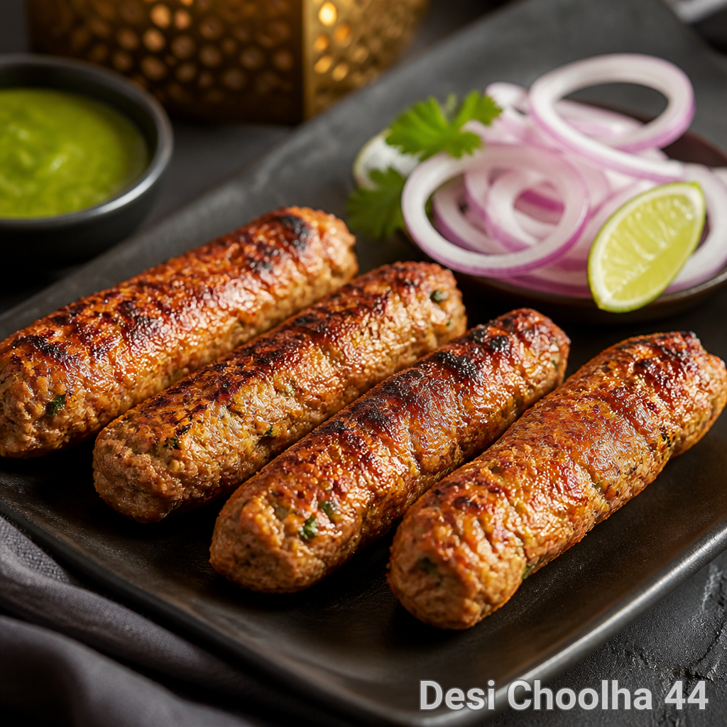 Chicken Seekh Kabab Full (4 Pcs.)