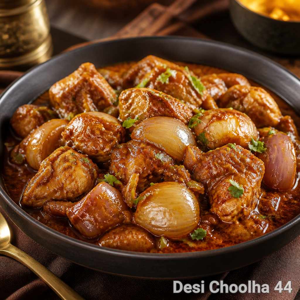 Chicken Do Pyaza Full
