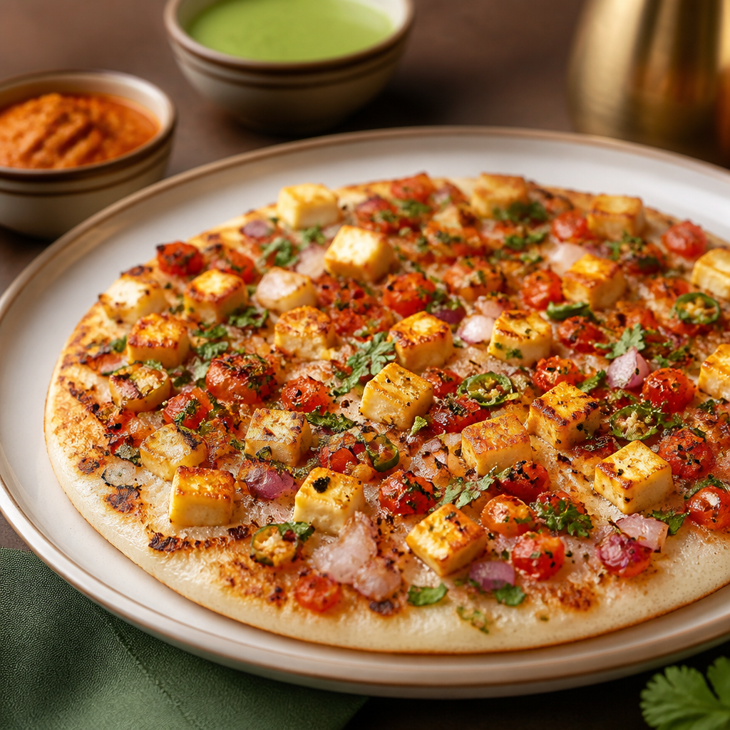 Paneer Tomato Uttapam