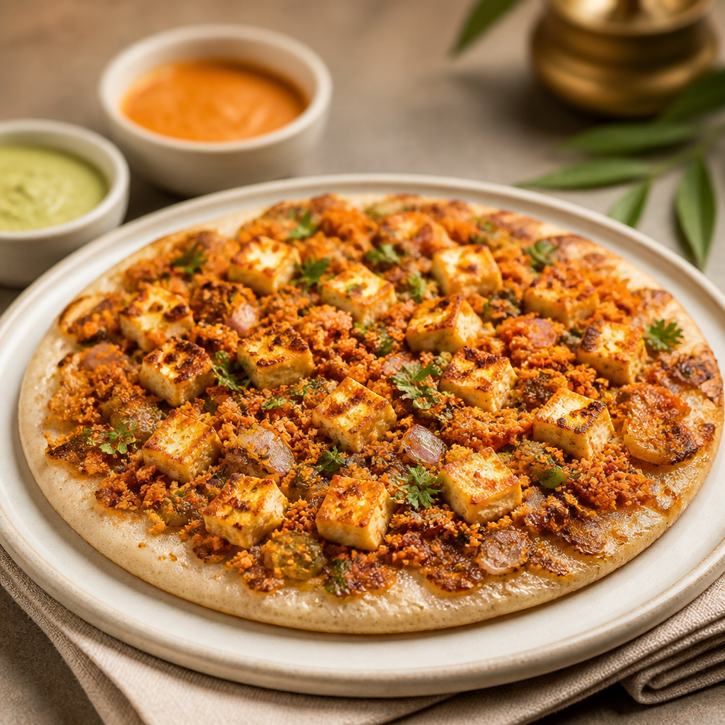 Ghee Podi Paneer Uttapam