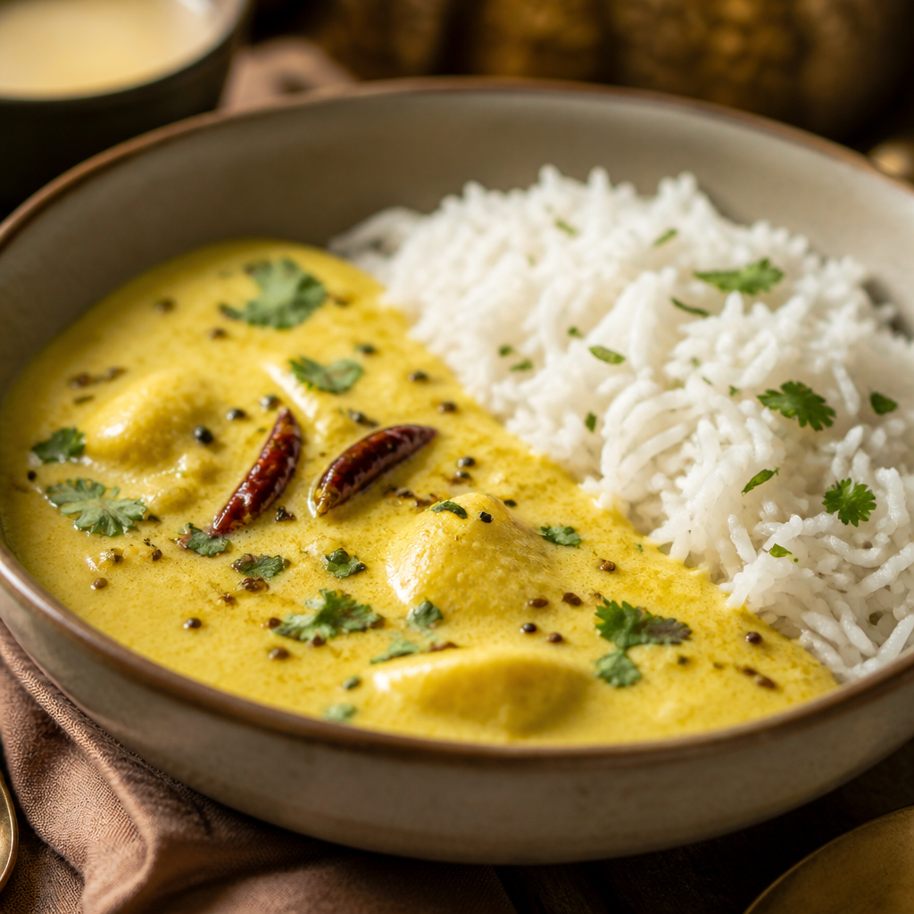 Kadhi Chawal