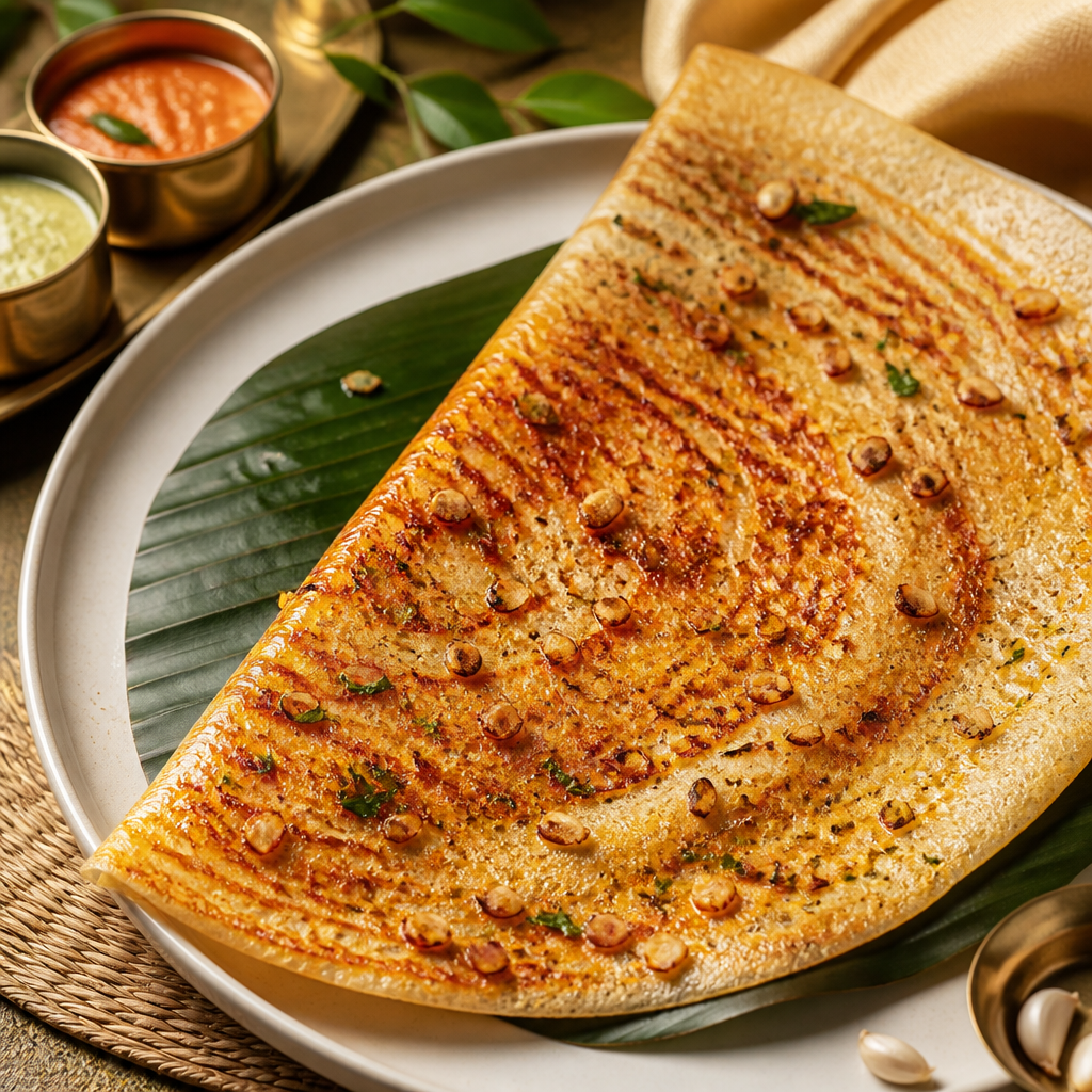 Garlic Roast Dosa