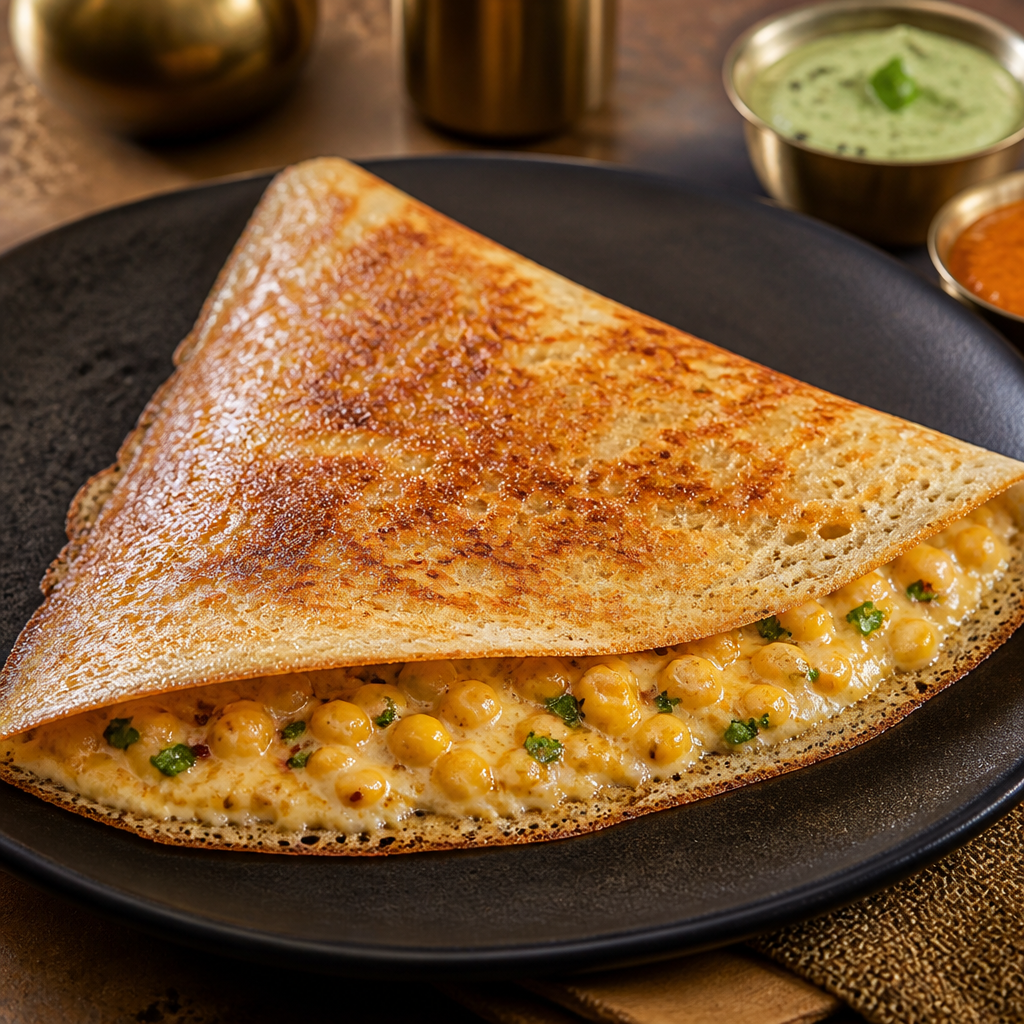 Corn Cheese Dosa