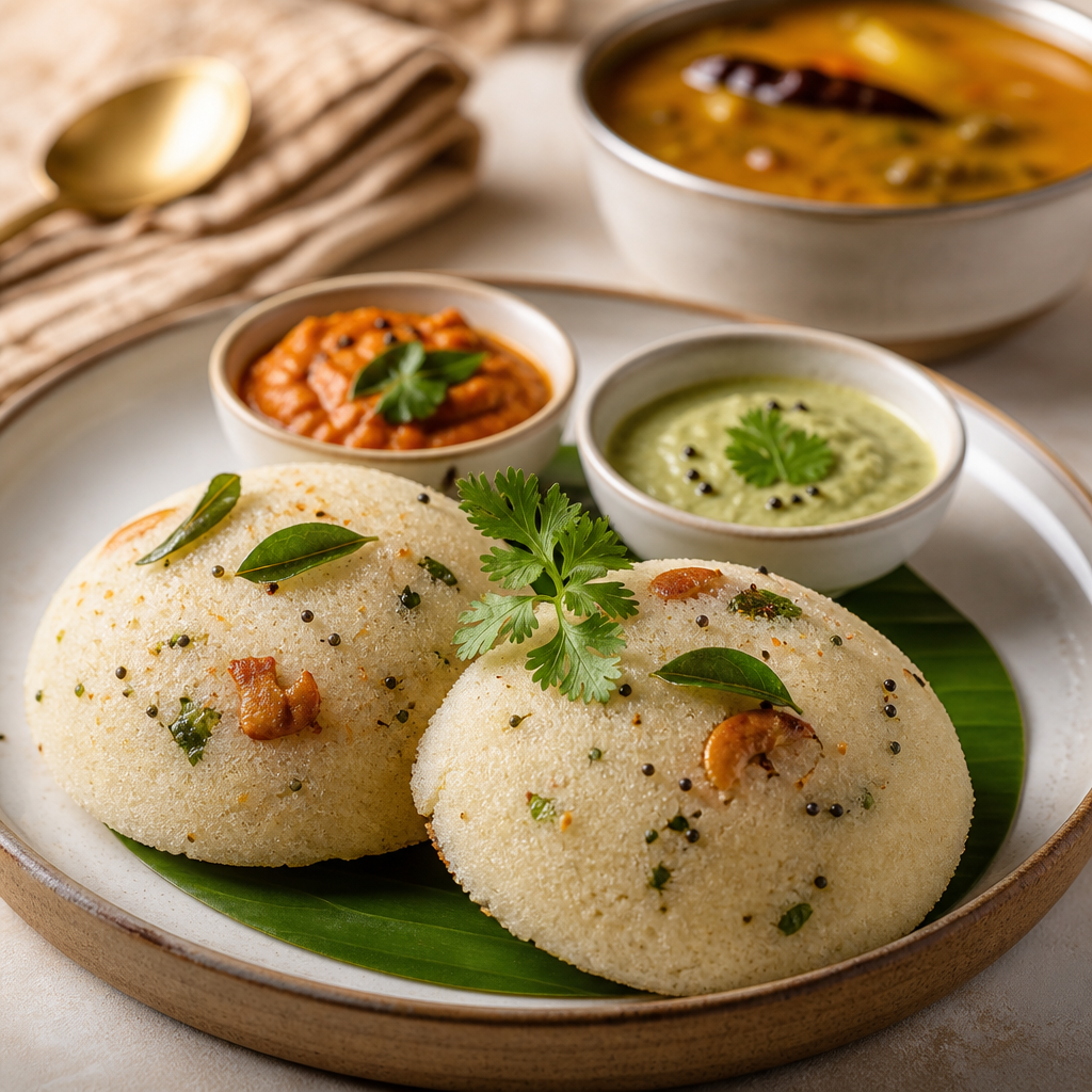 Rawa Idli (2 Piece)