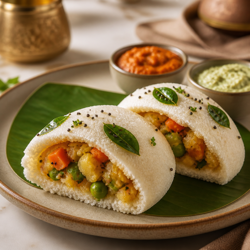 Stuffed Idli (2 pcs)