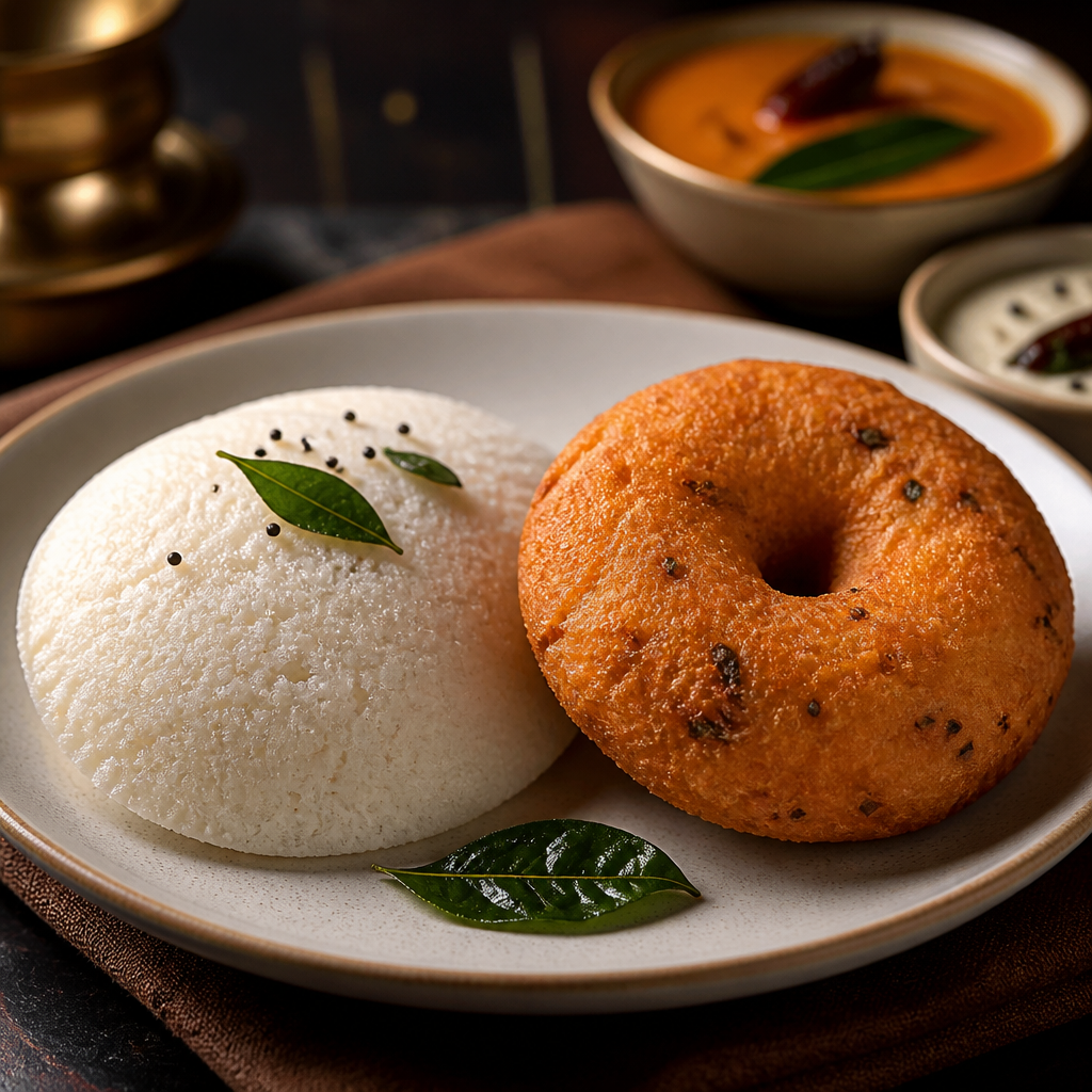 Idli Vada (1 pc each)