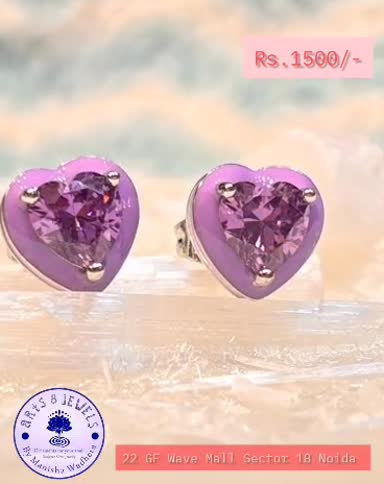 Arts & Jewels Heart Earrings view 2