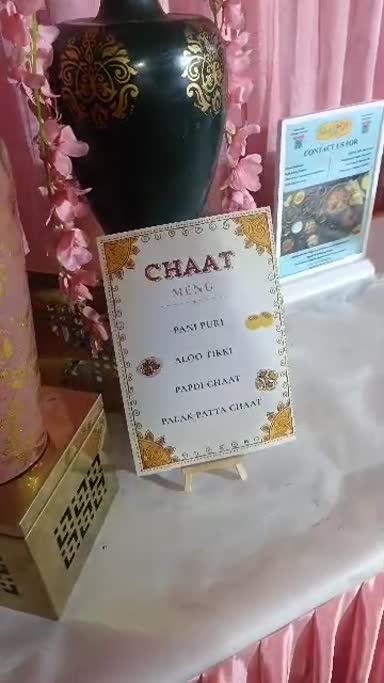 Chaat Menu view 2