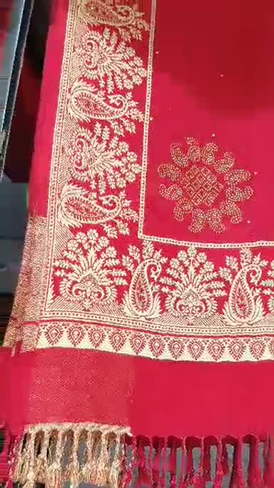 Traditional Indian Shawl view 2