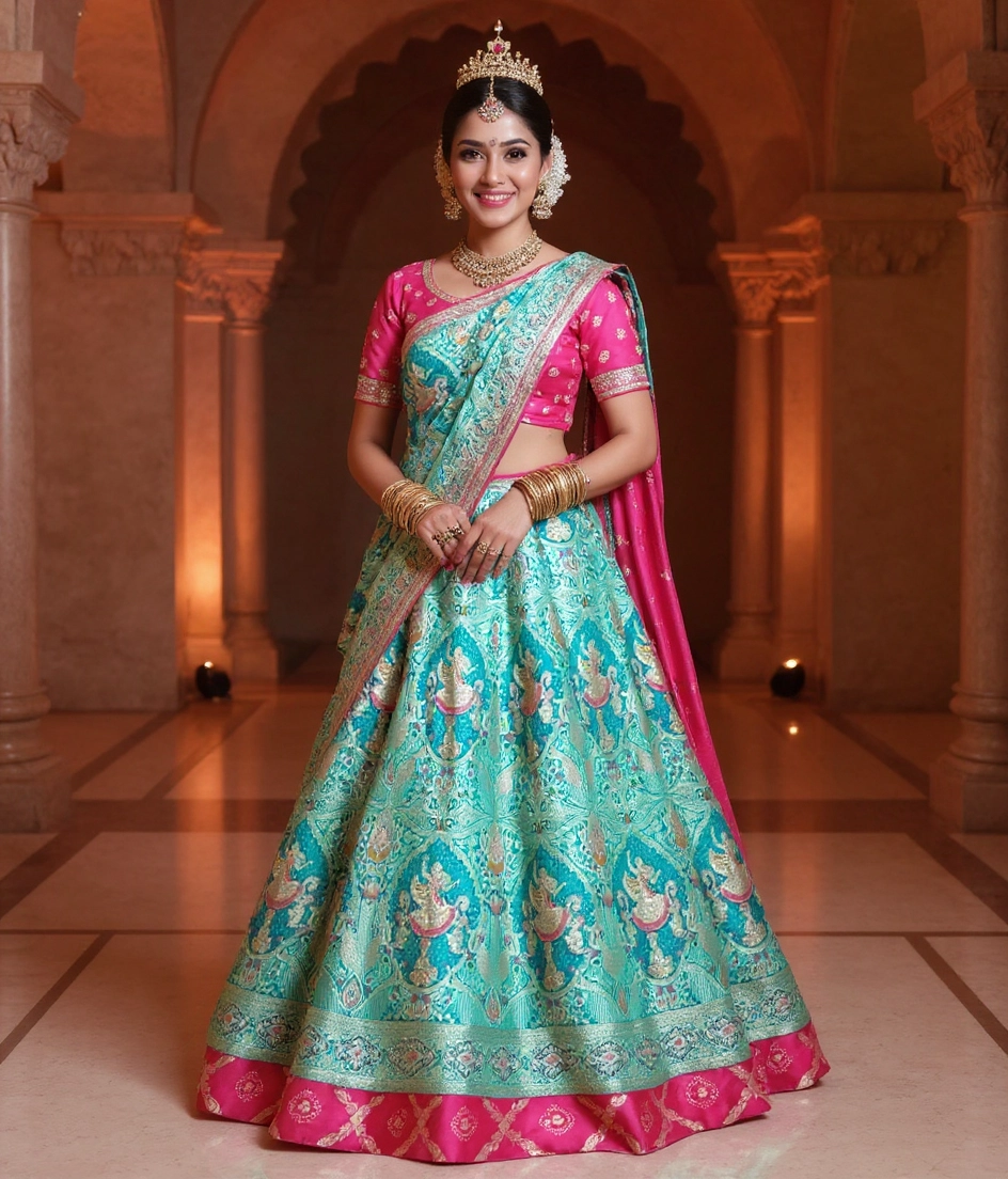 Traditional Saree with Blouse